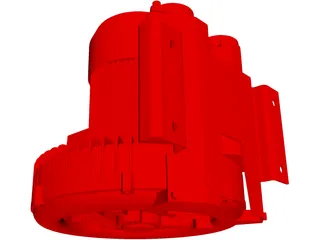 Vacuum Pump 3D Model preview