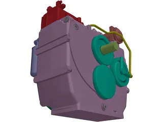 ZF 2000 Engine 3D Model preview