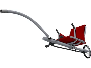 Bike Trailer Weehoo i-Go 3D Model preview
