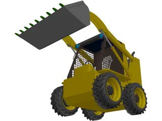 Bobcat 3D Model preview