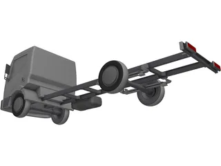 Nissan Cabstar 3D Model preview