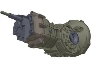 Volkswagen Beetle Transaxle 3D Model preview