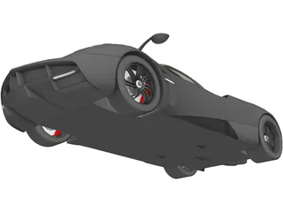 Pagani Huayra (2012) 3D Model preview