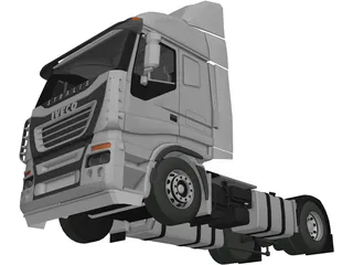 Iveco Stralis AS 440 (2007) 3D Model preview