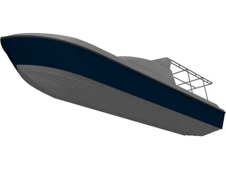 Boat 3D Model preview