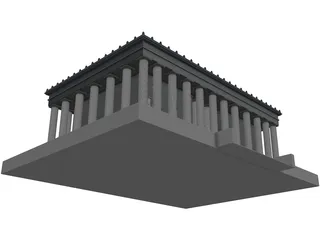 Lincoln Memorial 3D Model preview