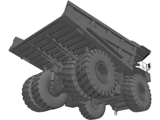 Caterpillar 797 3D Model preview