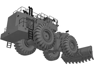 Caterpillar 994F 3D Model preview