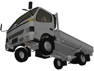 Isuzu Elf 3D Model preview