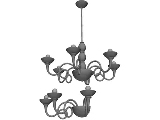 Pantalica Lamps 3D Model preview