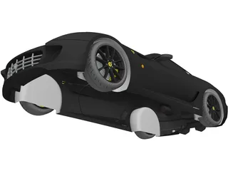 Ferrari 599 GTB 3D Model preview