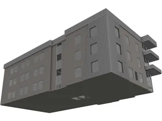 Office Building 3D Model preview