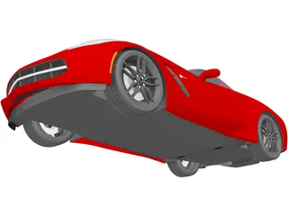 Chevrolet Corvette C7 Stingray (2014) 3D Model preview