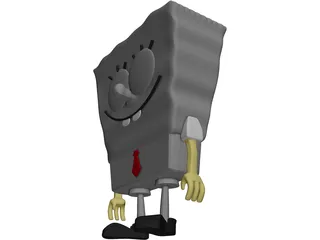 Sponge Bob 3D Model preview
