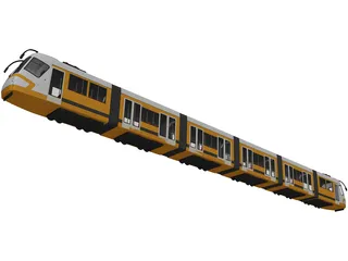 Train 3D Model preview