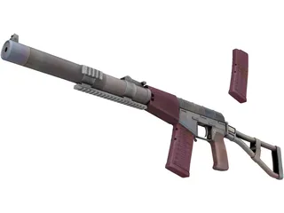 AS-VAL 3D Model preview