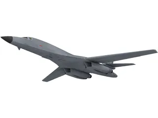 Rockwell B-1 Lancer 3D Model preview