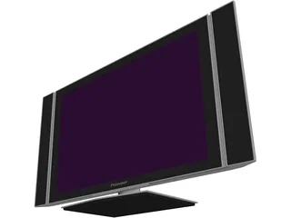 Pioneer TV 3D Model preview