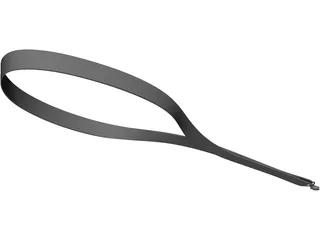 Lanyard 3D Model preview