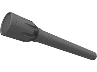 Flashlight 3D Model preview