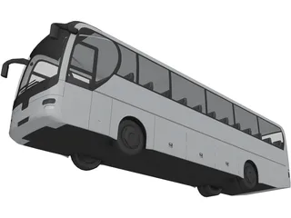 Bus 3D Model preview