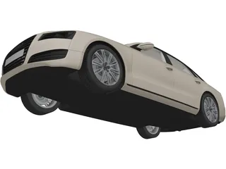 Audi A8 (2015) 3D Model preview