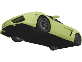 Lamborghini Gallardo 3D Model preview