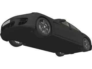 Porsche Panamera (2010) 3D Model preview