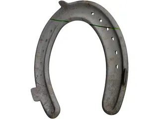 Horse Shoe 3D Model preview