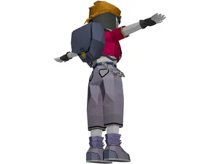 Pan 3D Model preview