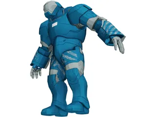 Ironman Mark 38 Igor 3D Model preview
