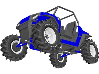 Polaris RZR800 3D Model preview