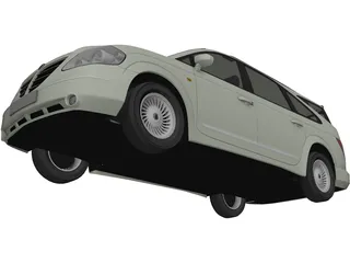 SsangYong Rodius 3D Model preview
