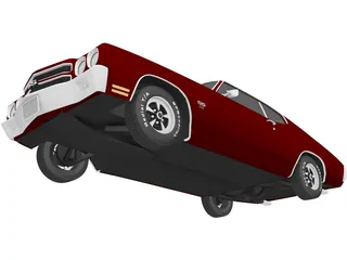 Chevrolet Chevelle SS (1970) 3D Model preview