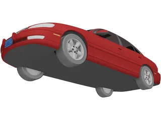 Cadillac Catera 3D Model preview