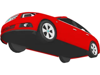 Chevrolet Cruze 3D Model preview