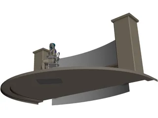 Mona Lisa 3D Model preview