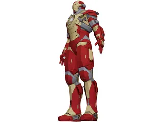 Iron Man Heartbreaker 3D Model preview