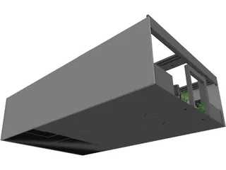 Arab Feel Cafe 3D Model preview