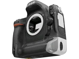 Nikon D2Xs 3D Model preview