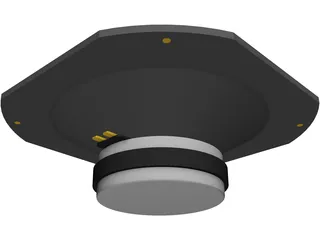 Speaker 3D Model preview