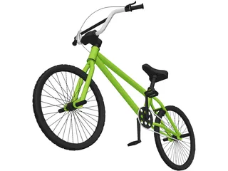 BMX Bike 3D Model preview