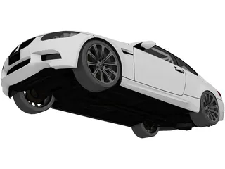 BMW M3 E92 3D Model preview