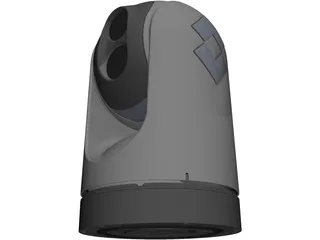 Flir M-Series Marine Camera 360 Degrees 3D Model preview