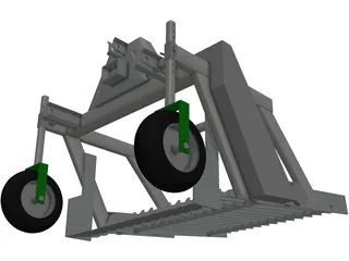 Seedlings Digger 3D Model preview