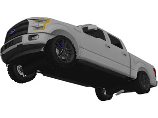 Ford F-150 (2015) 3D Model preview