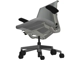 Office Chair 3D Model preview