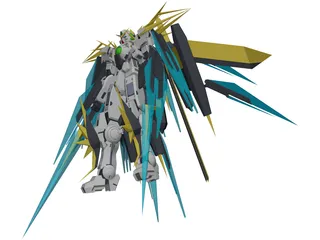 Gundam Nadleeh 3D Model preview