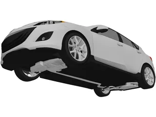 Mazda 3 MPS (2010) 3D Model preview