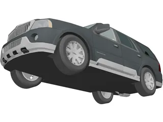 Lincoln Navigator 3D Model preview